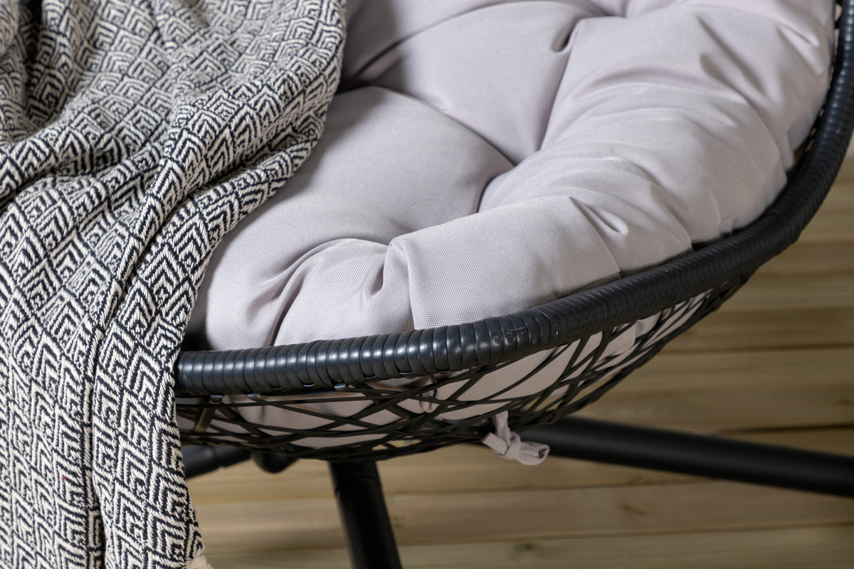 Edinburgh Hängesessel Schwarz