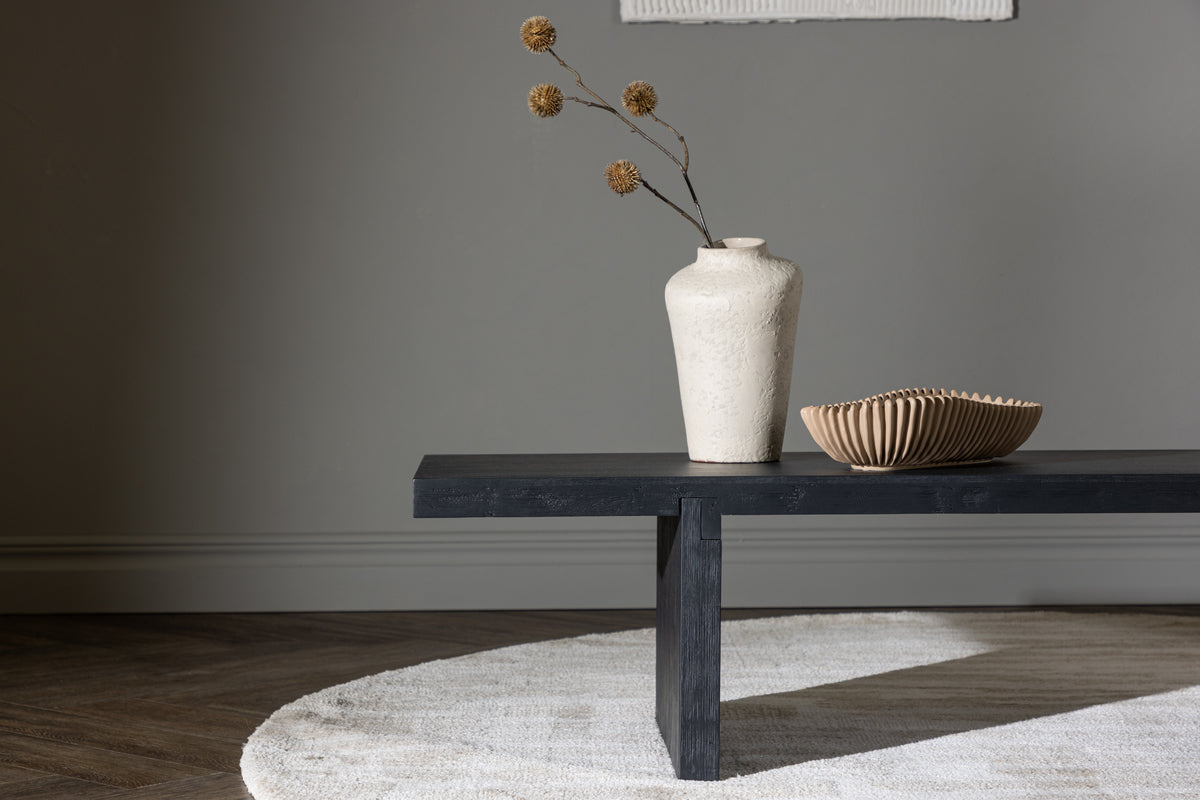 Yakunik Sofatisch 120 x 38 Schwarz