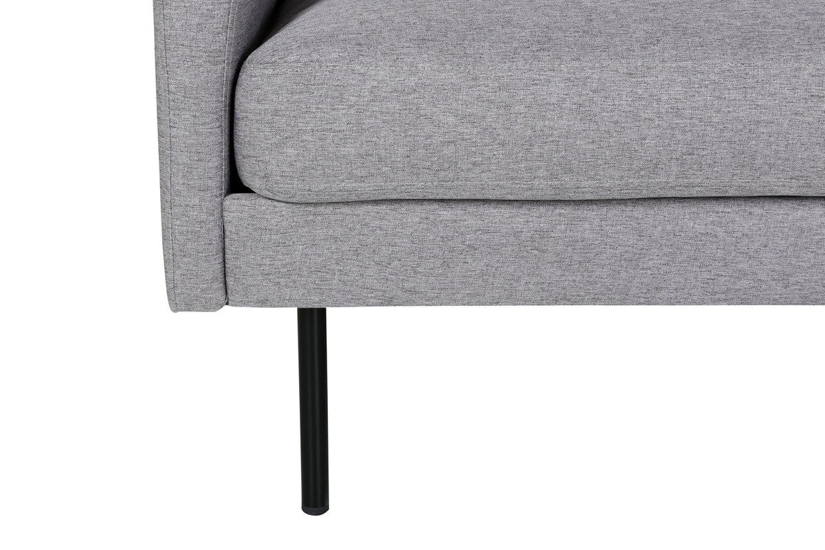Zoom 2-Sitzer-Sofa Grau
