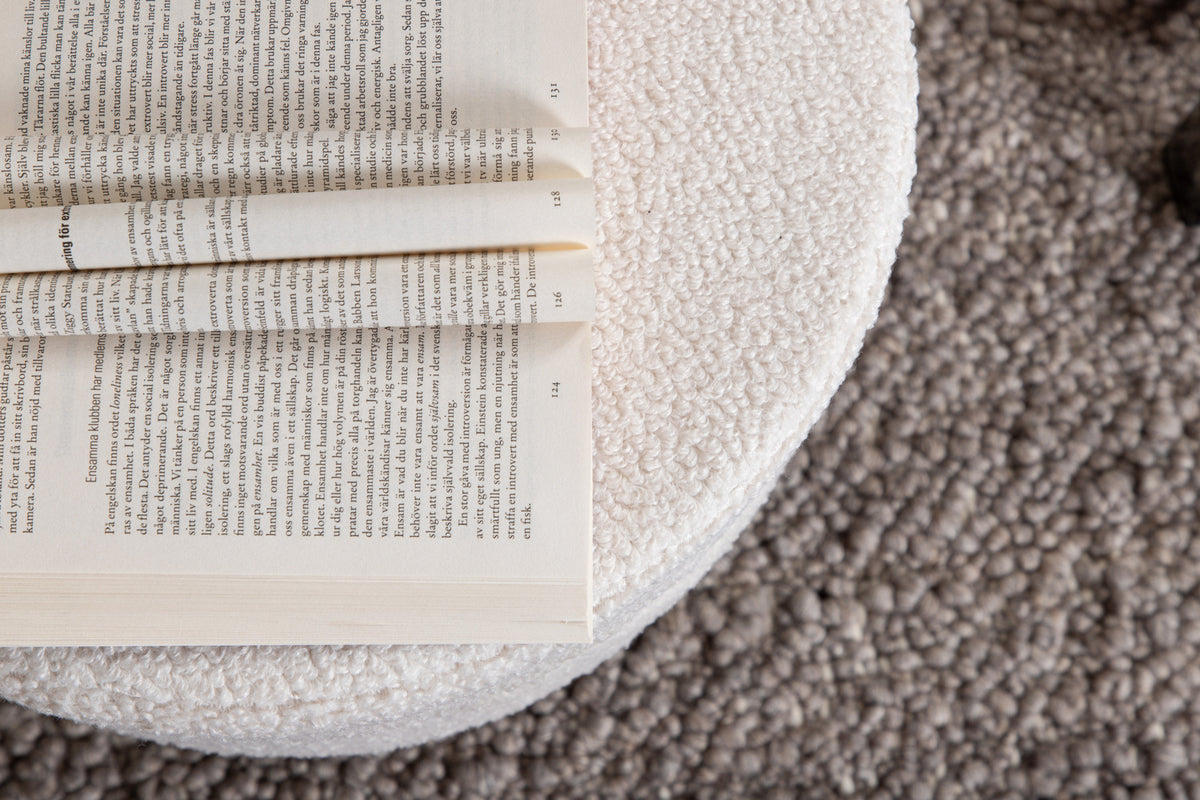 Hocker 40 x 40 Weiß