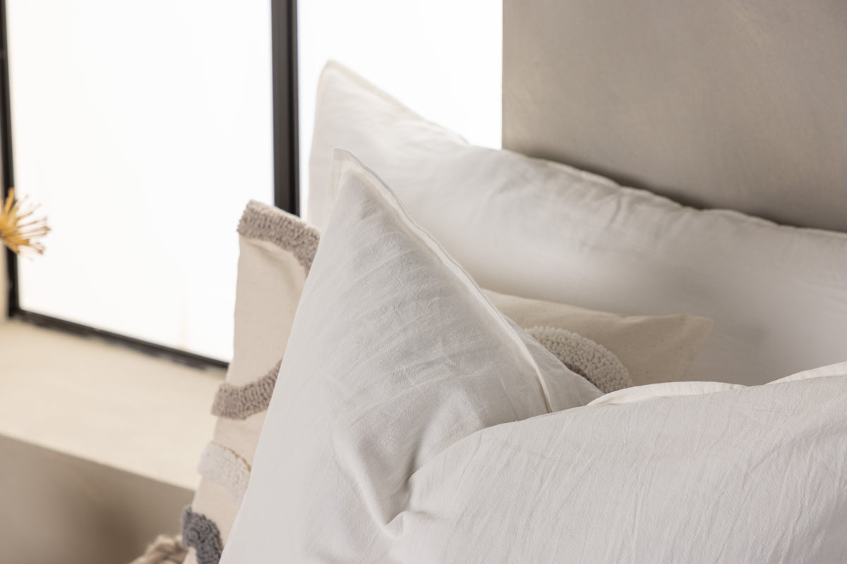 Ronja Kissenbezug 60 x 60 Weiß