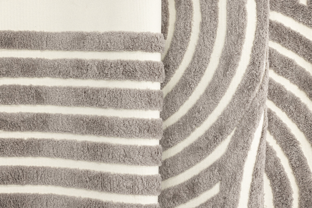 Nikita Rechteckiger Teppich 290 x 200 Grau