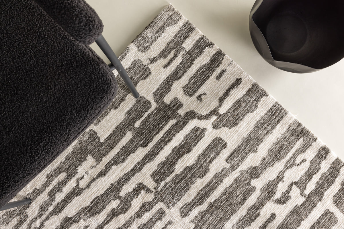 Milos Rechteckiger Teppich 290 x 200 Grau