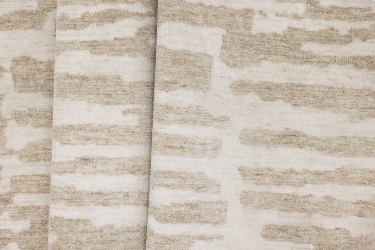 Milos Runder Teppich 200 cm Beige