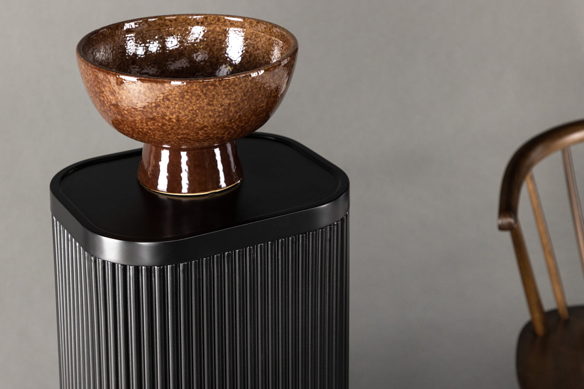 Lenox Beistelltisch 30 x 24 Schwarz