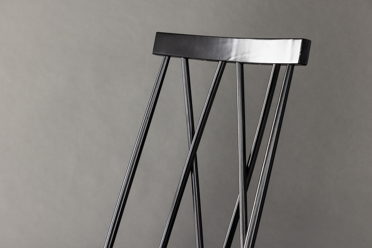 Mariette Esszimmerstuhl 2er-Pack Schwarz