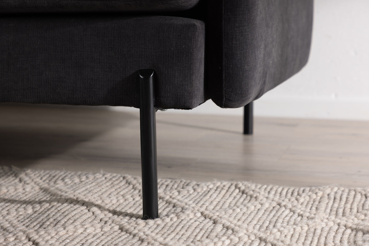 Antibes 3-Sitzer-Sofa Dunkelgrau