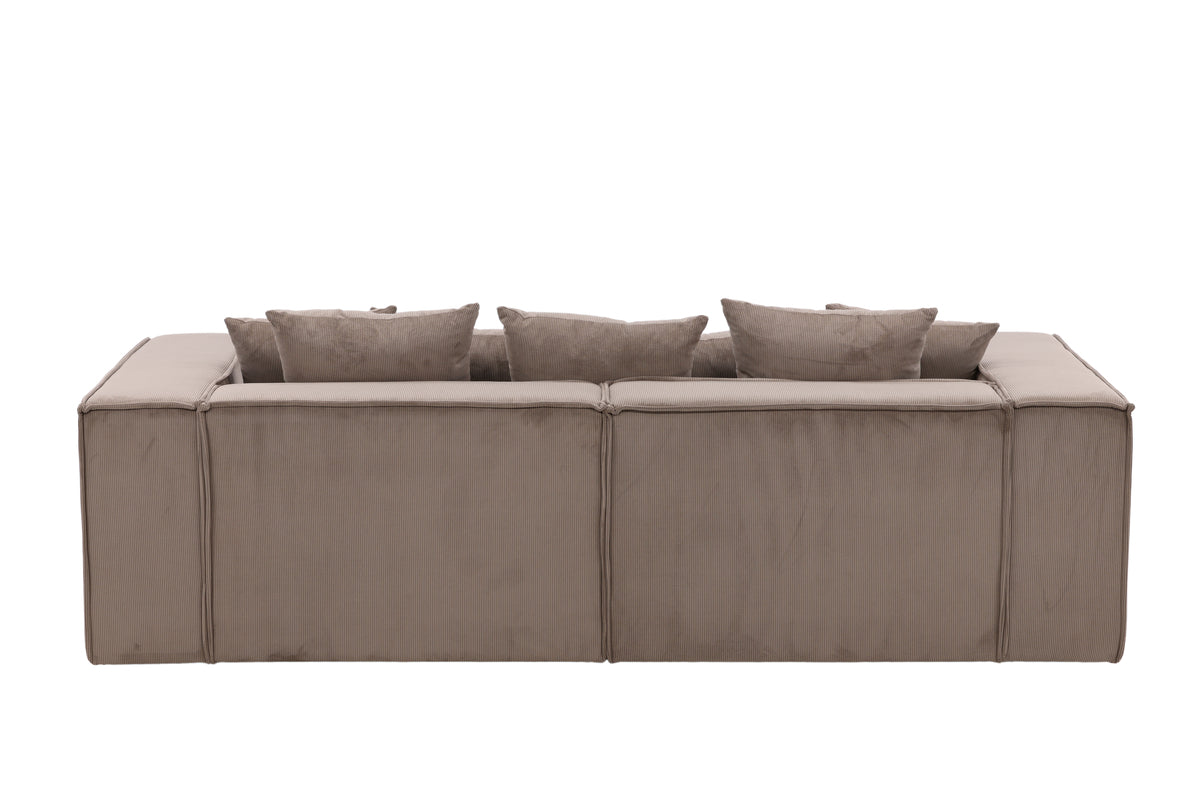 Gillholmen 3-Sitzer-Sofa Braun