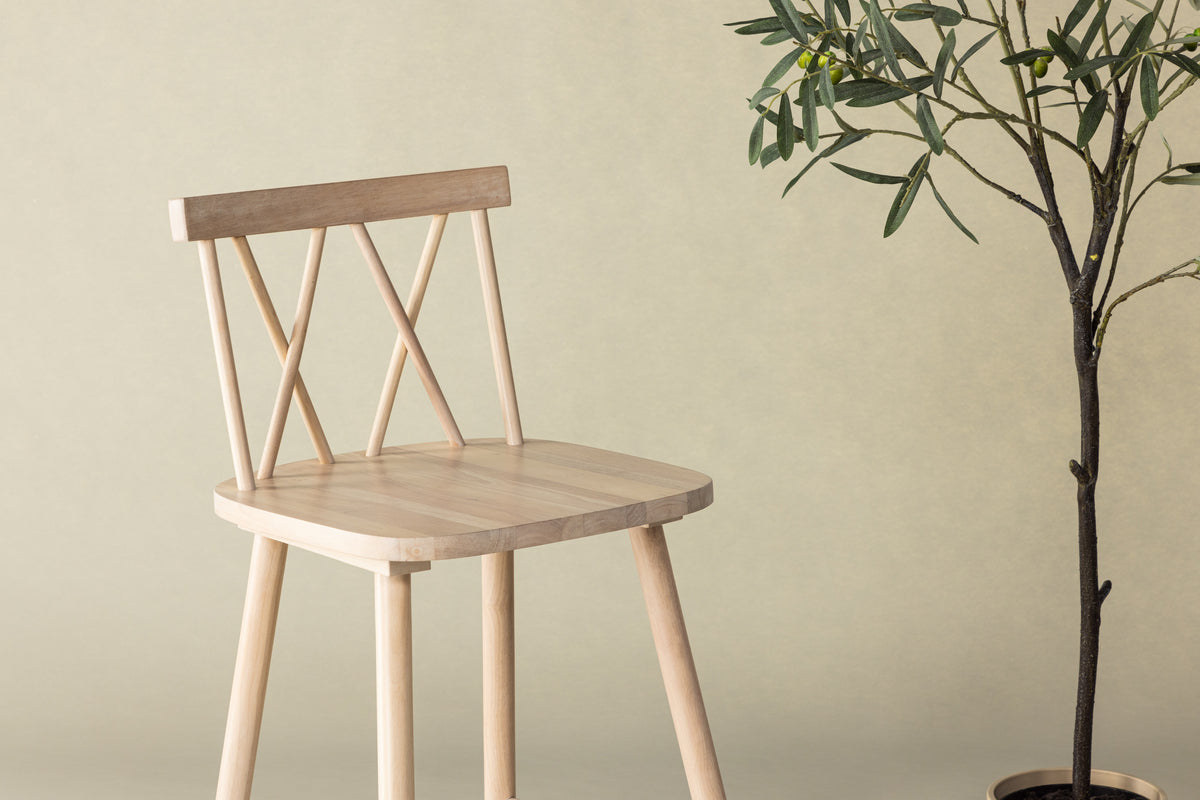 Mollöström Barstuhl 2er-Pack Whitewash