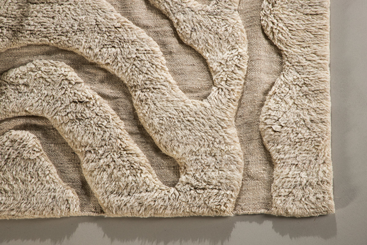 Trondheim x Josefin Lustig Rechteckiger Teppich 400 x 400 Beige