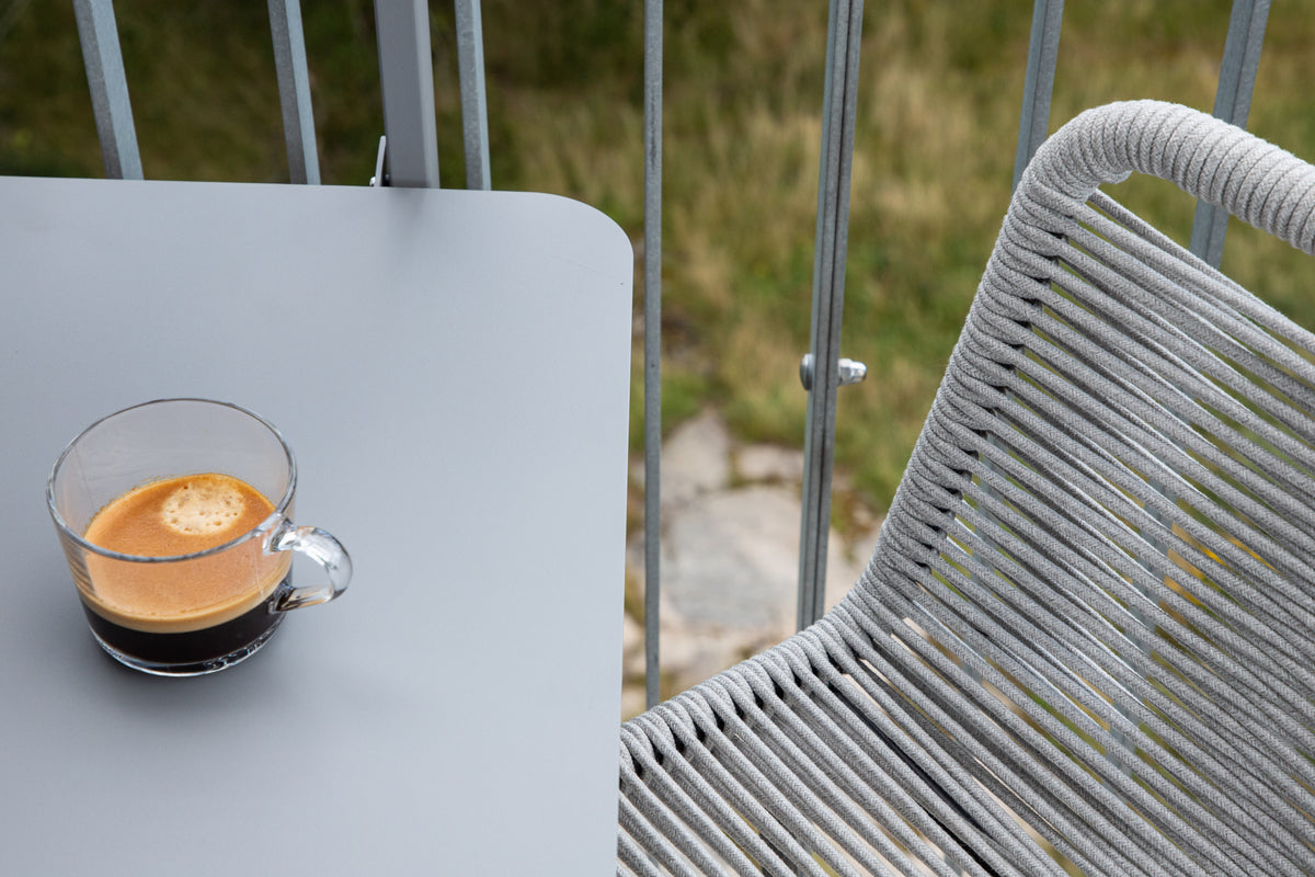 Lindos Barstuhl 2er-Pack Hellgrau