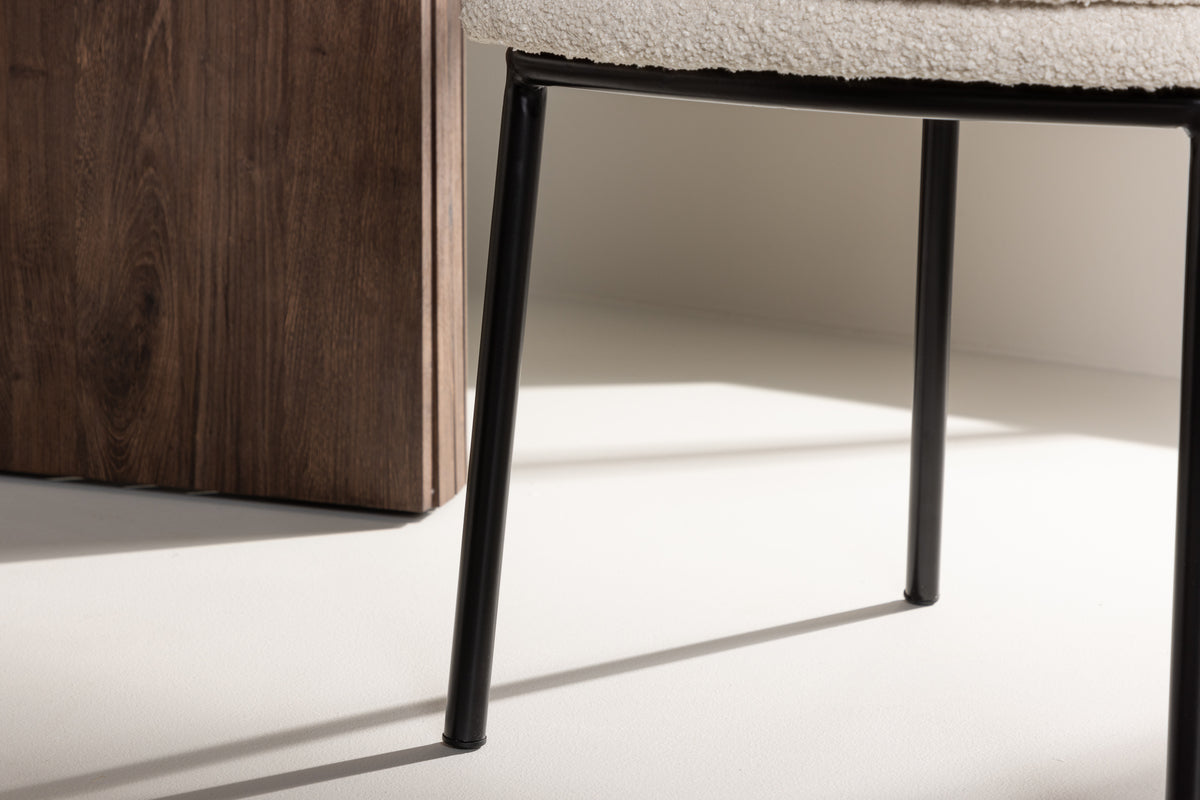 Agnes Esszimmerstuhl 2er-Pack Weiß