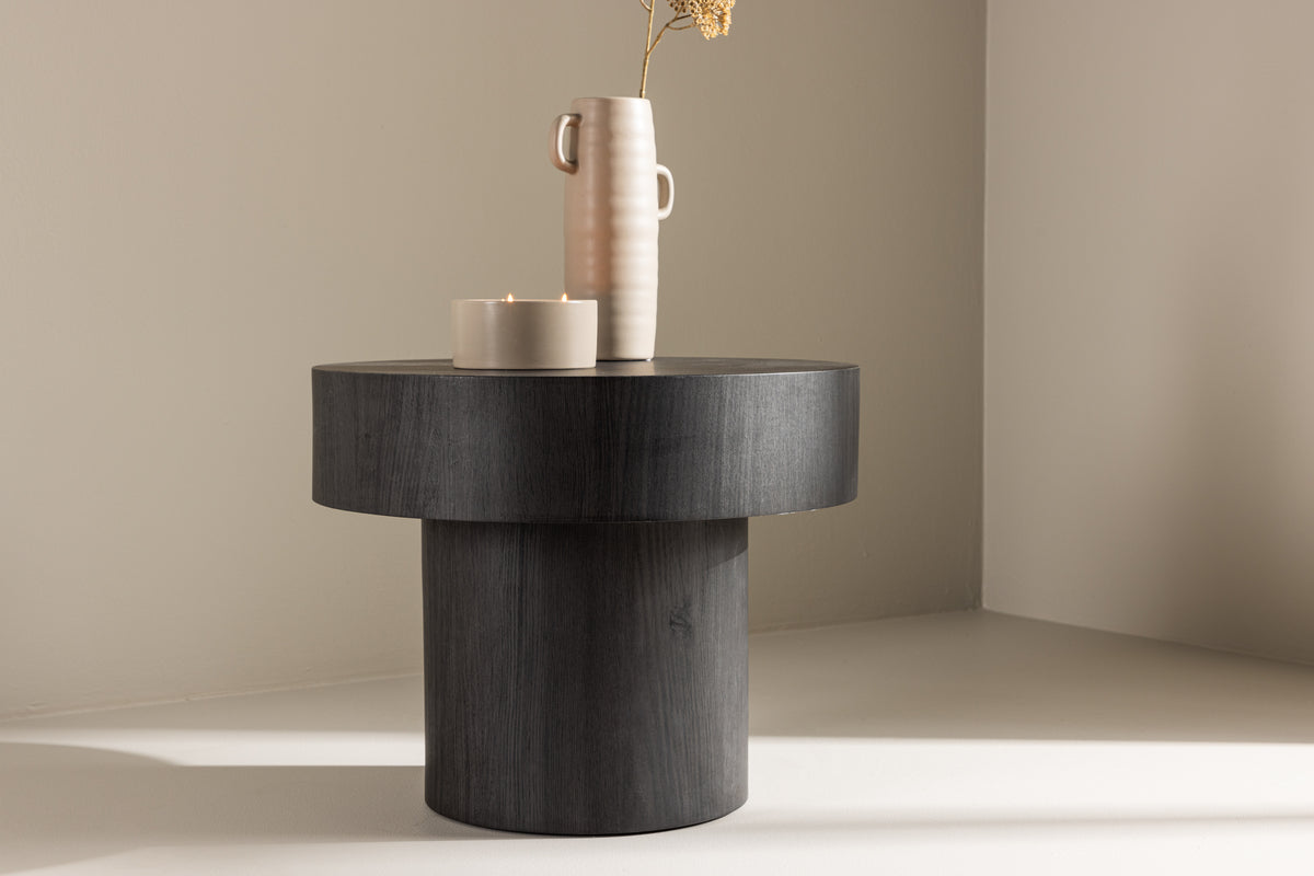 Malung Beistelltisch 50 cm Schwarz