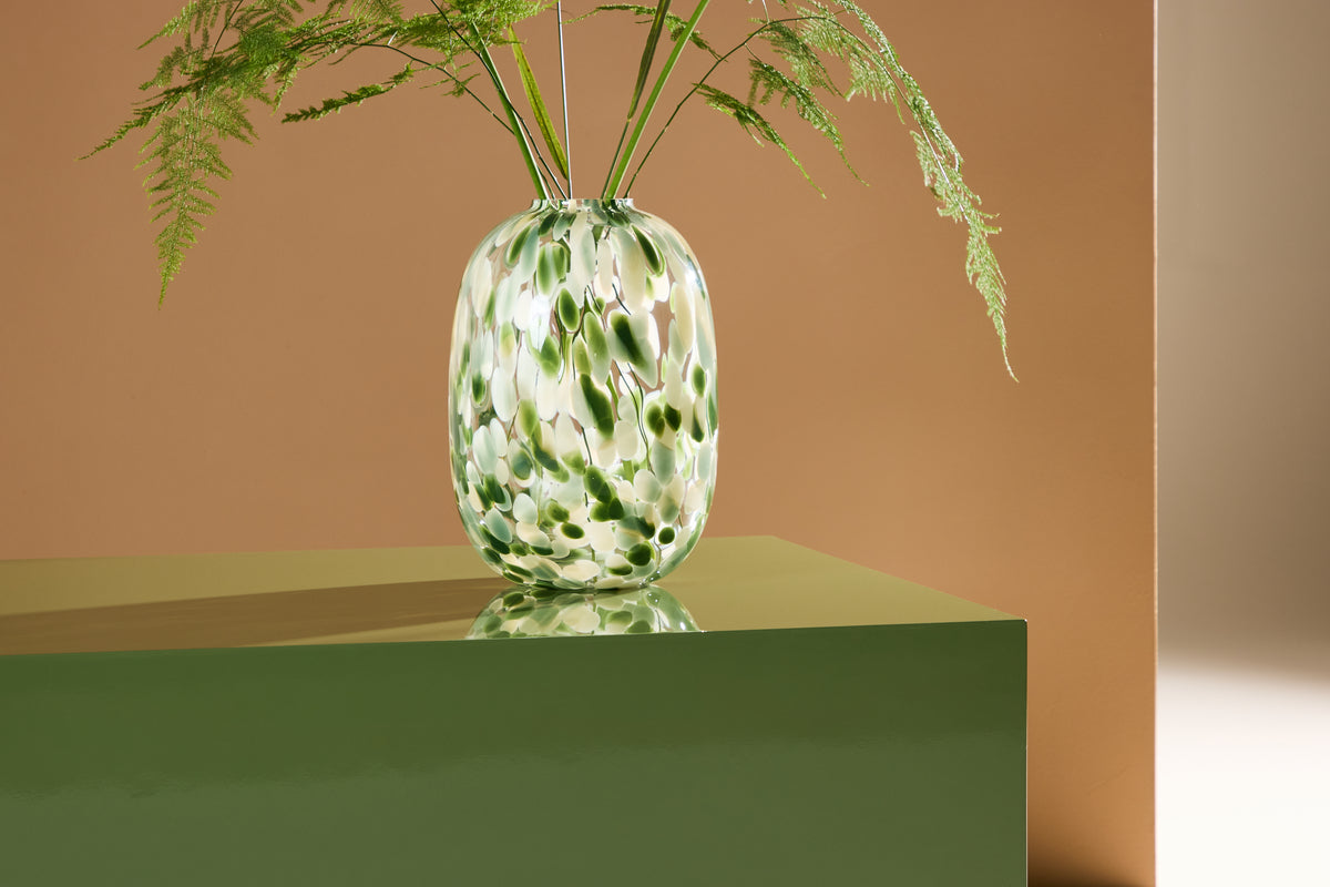 York Couchtisch 80 x 60 Dunkelgrün Hochglanzoptik