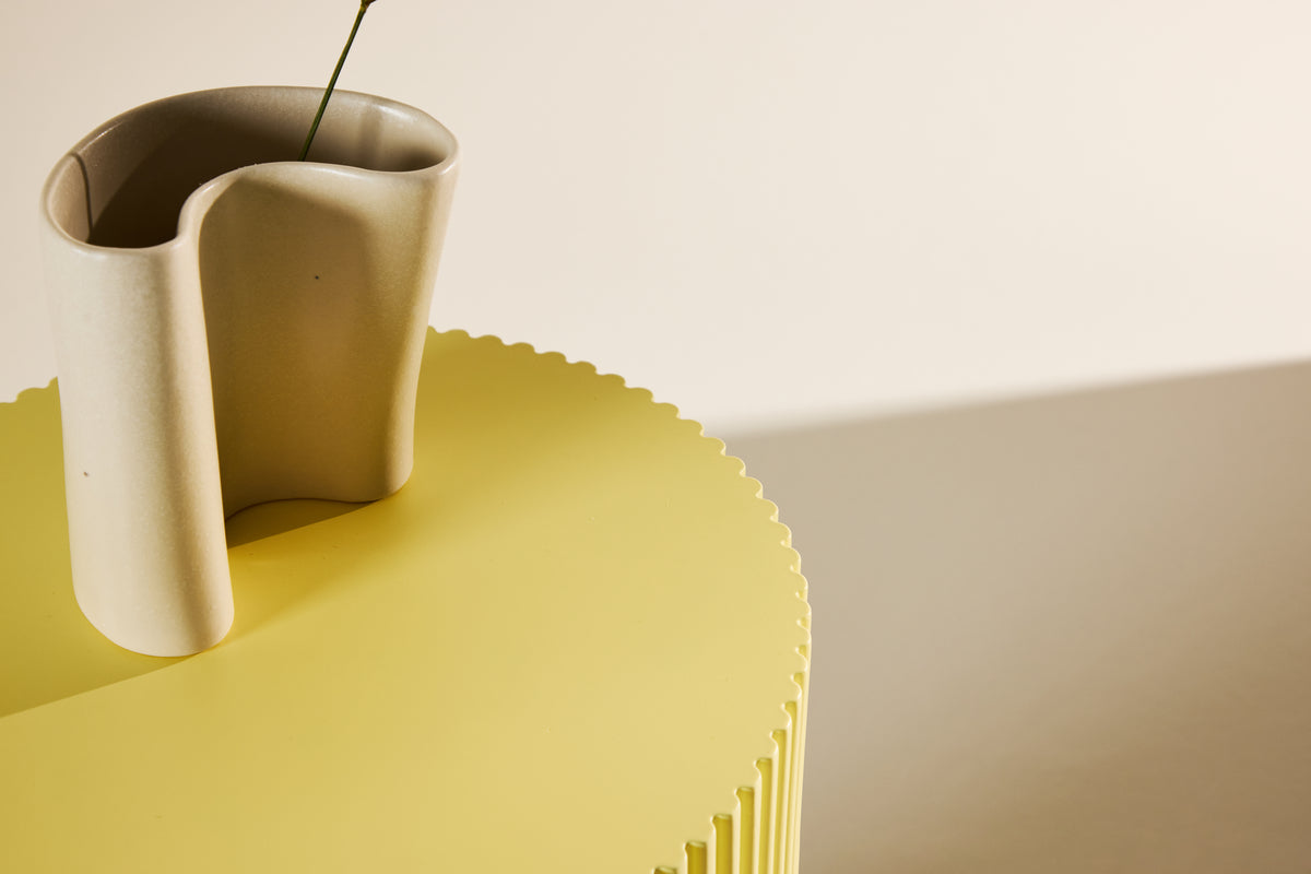 Lenox Beistelltisch 30 cm Gelb