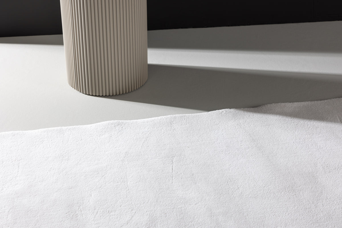 Nixie Rechteckiger Teppich 290 x 200 Weiß