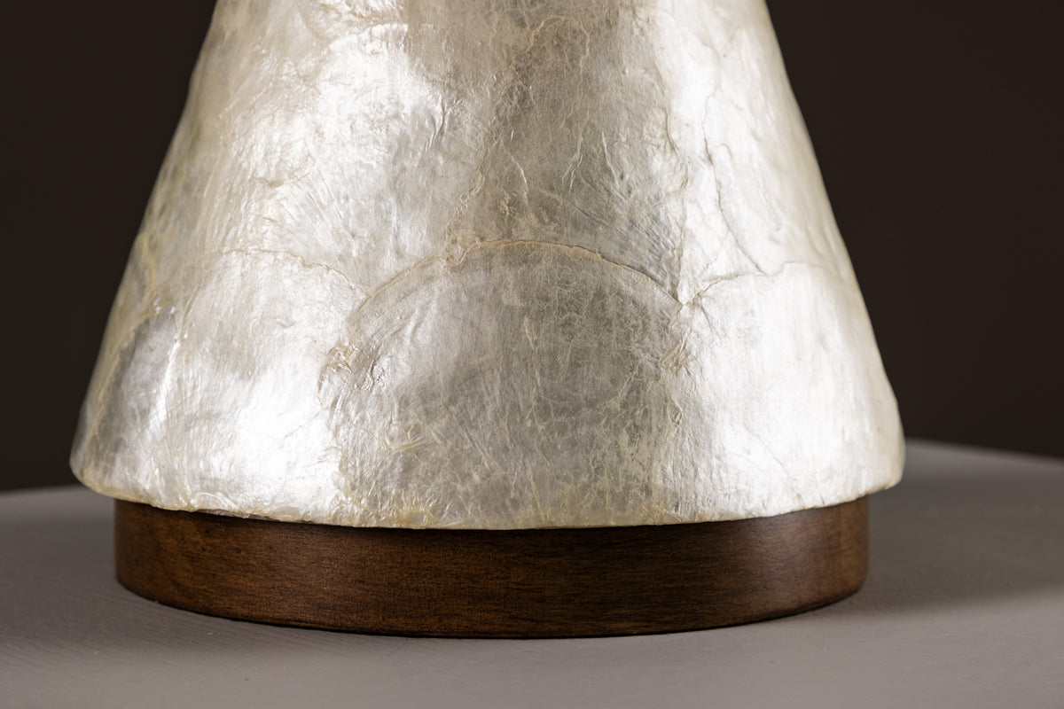 Donsö Tischleuchte Hellgrau