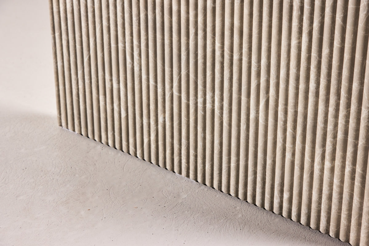 Vail Esstisch, rechteckig, 200x100, Beige, Marmoroptik