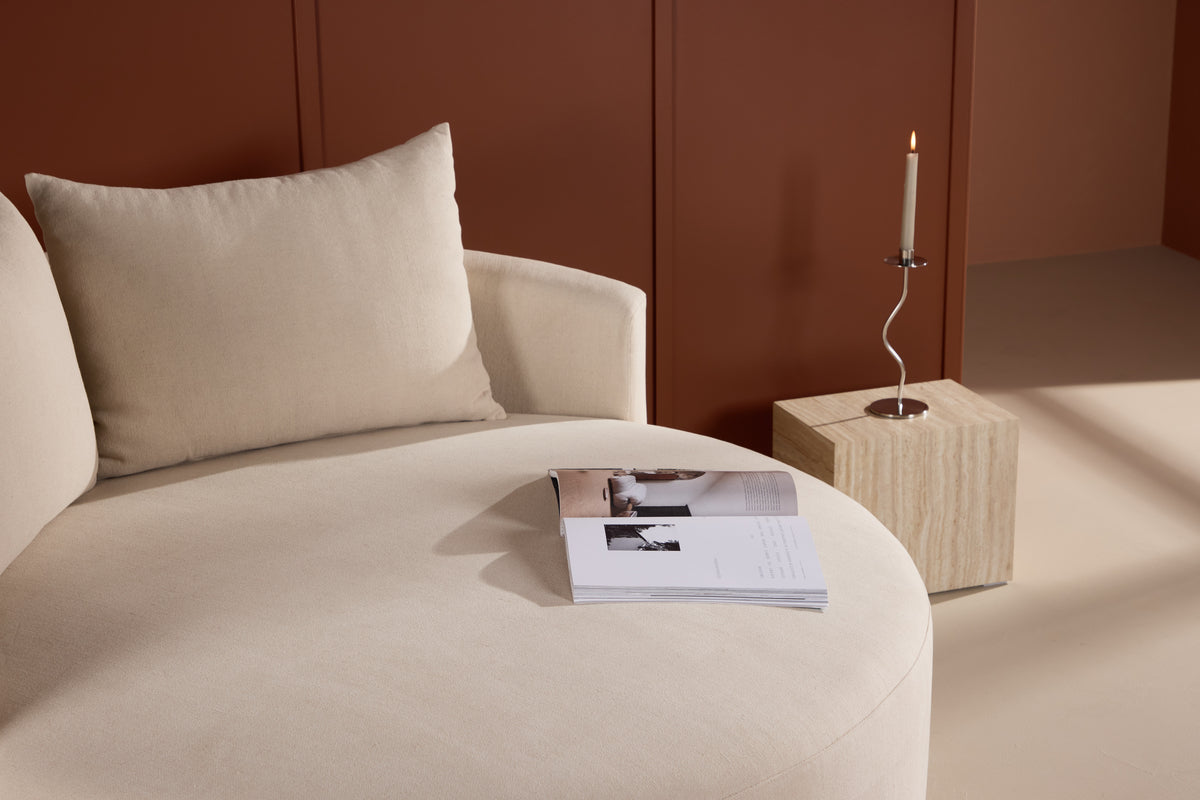 Kelso 3-Sitzer-Sofa Sessel Beige