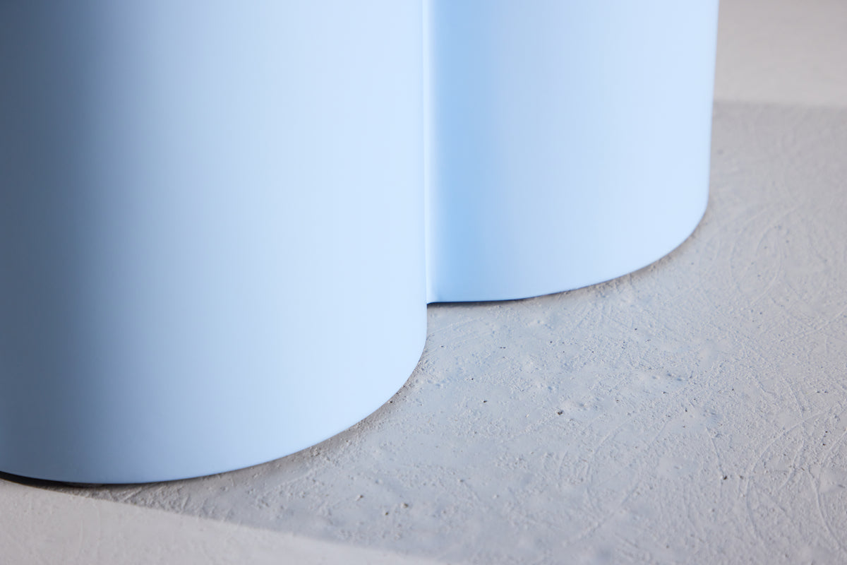 Olivia Couchtisch 80 cm Blau