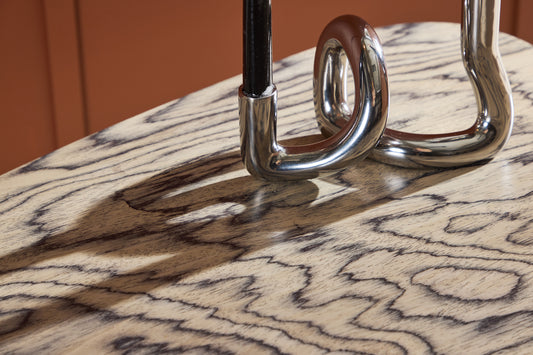 Grönvik Couchtisch Beistelltisch 70x45 Grau Schwarz