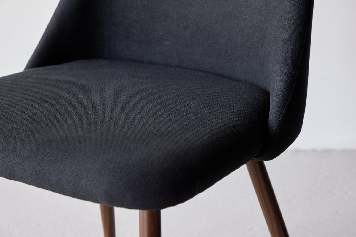 Night Esszimmerstuhl 2er-Set Schwarz