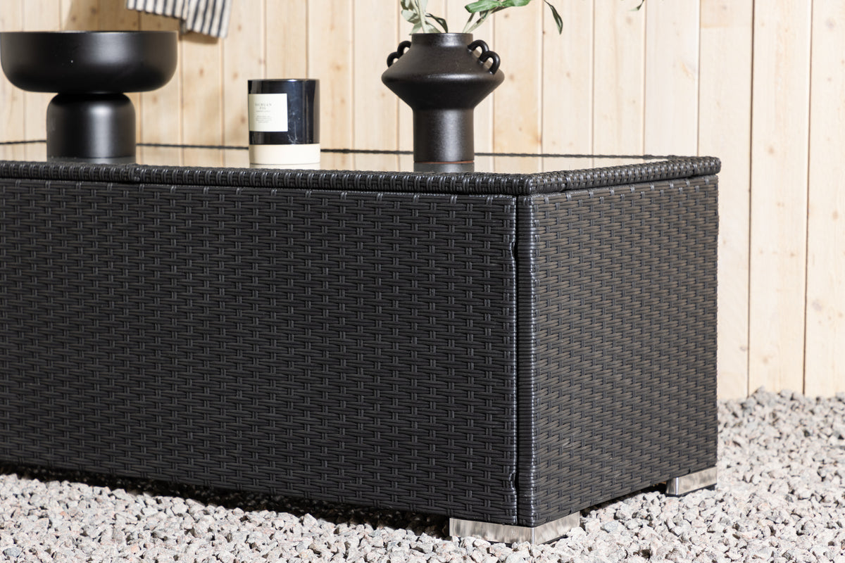 London Couchtisch 120 x 50 Schwarz