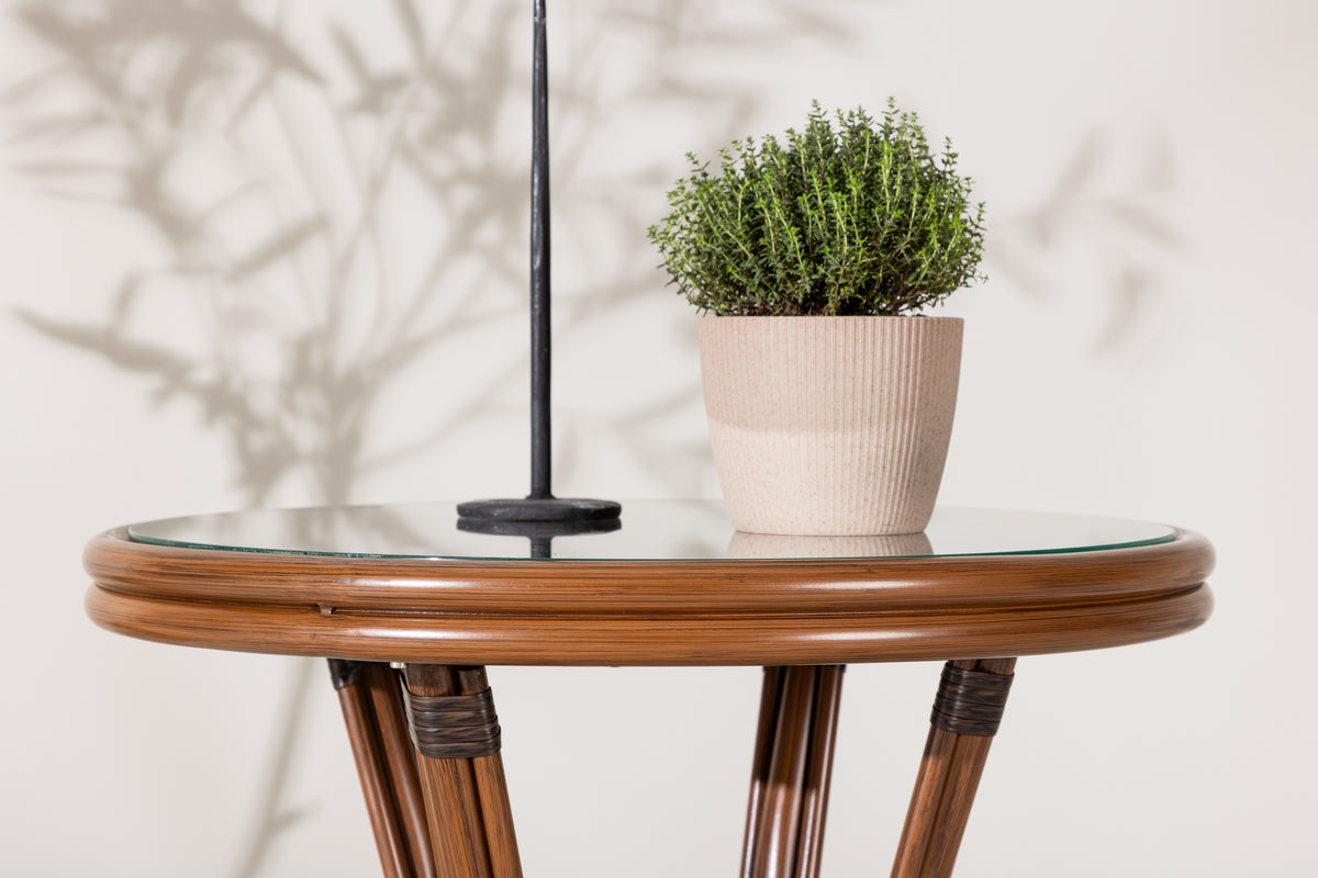 Sagres Cafétisch 60 cm Braun