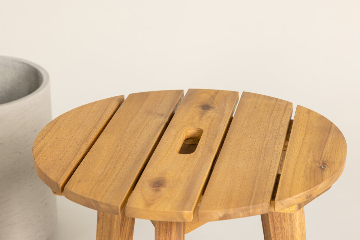 Chania Beistelltisch 40 cm Natur