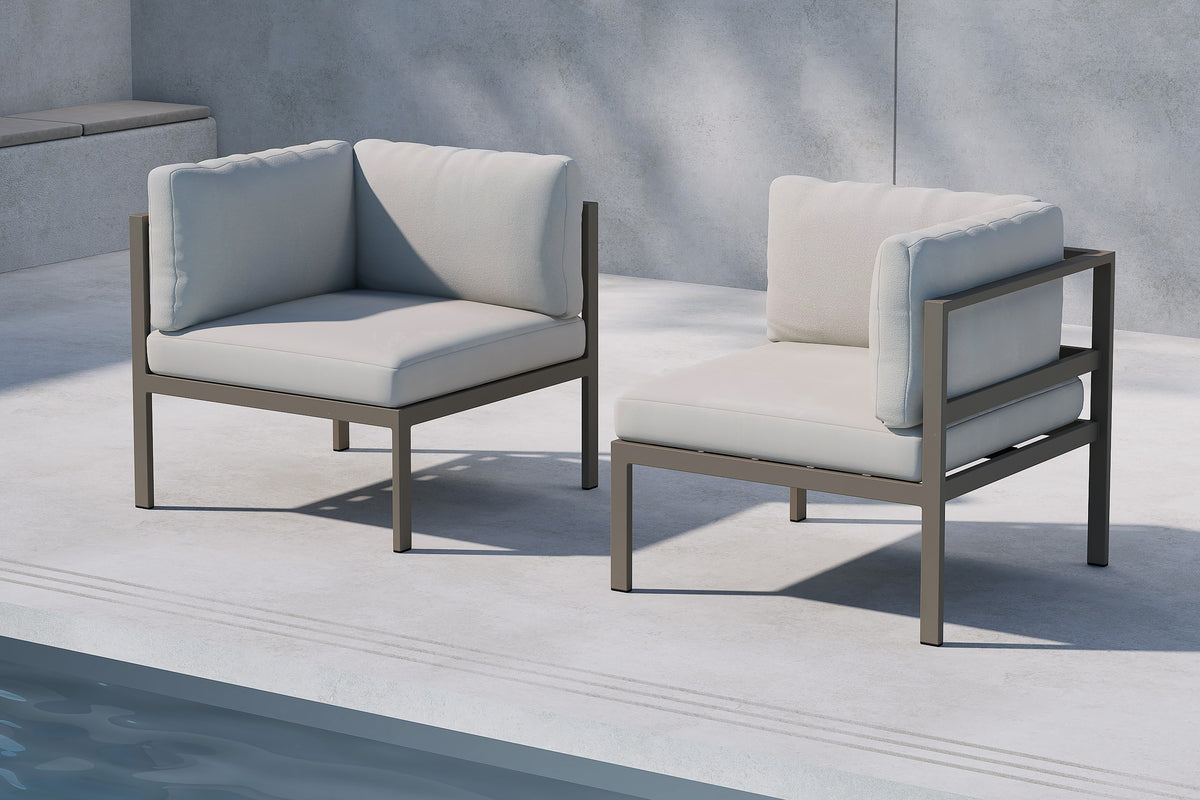 Copacabana Sofamodul Eckteil Beige Braun