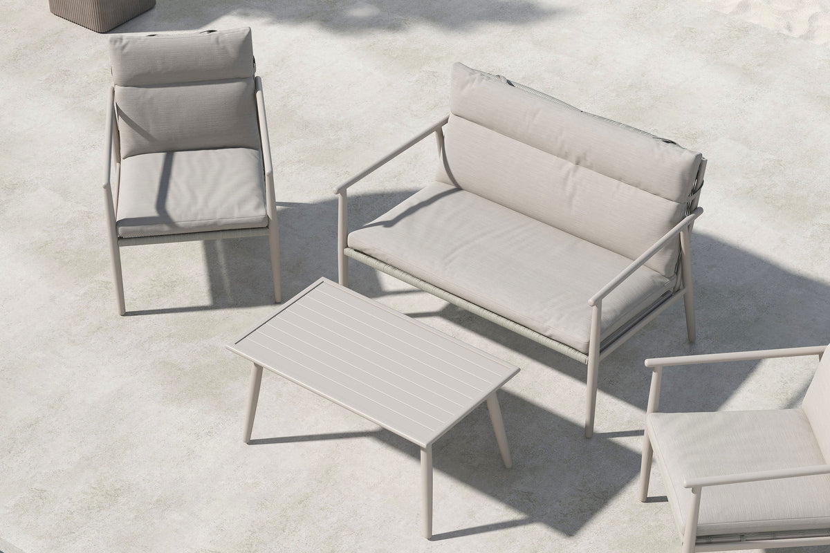 Sofaset Mazzaro Beige Outdoor Lounge