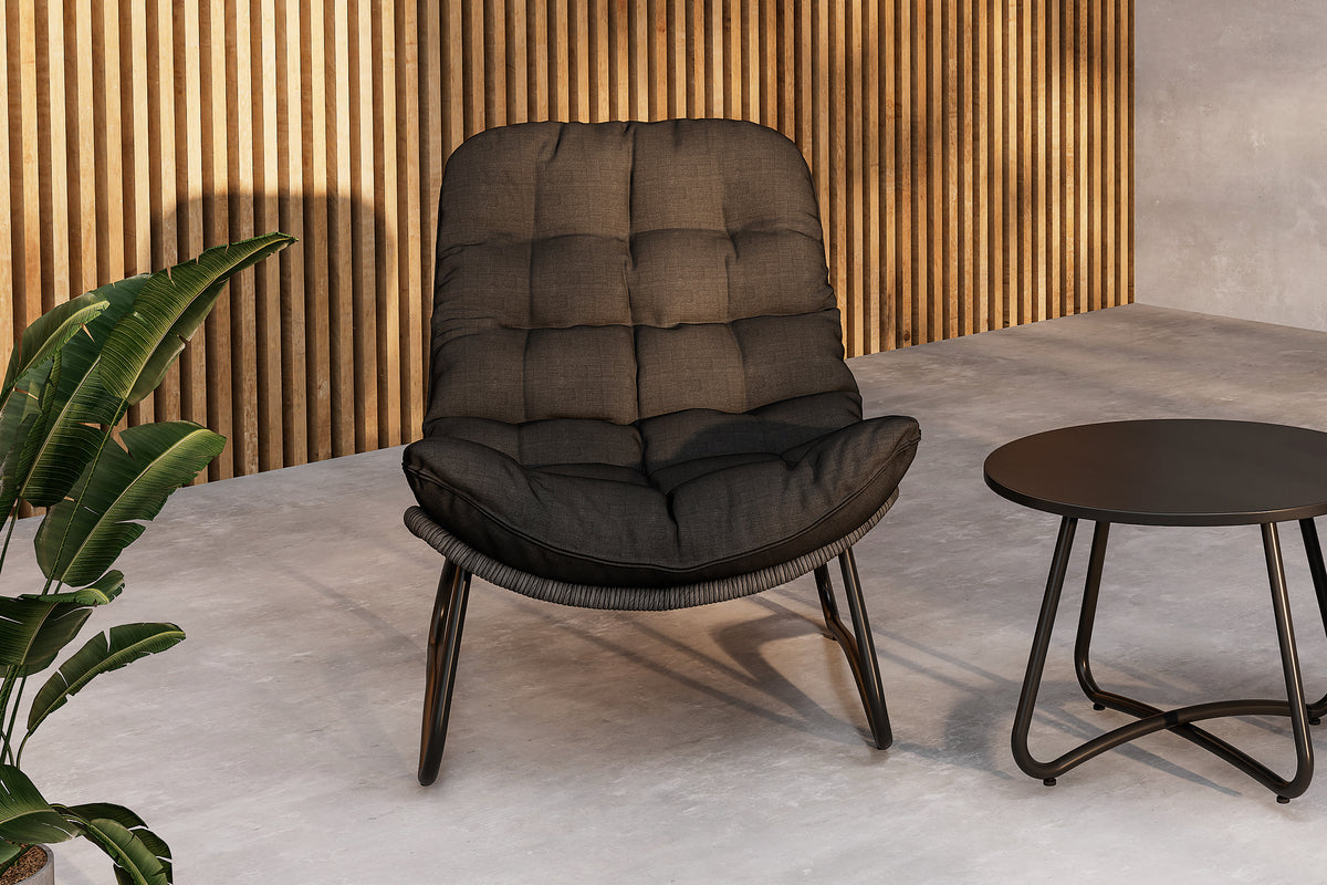 Cala Lounge Set Anthrazit