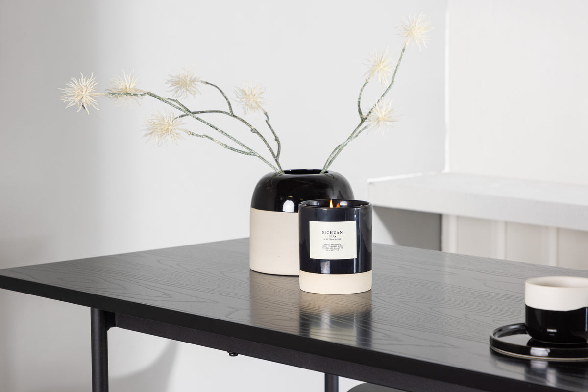 Adesto & Rax Barstuhl 2er-Pack Schwarz + Bartisch 120 x 60 Schwarz