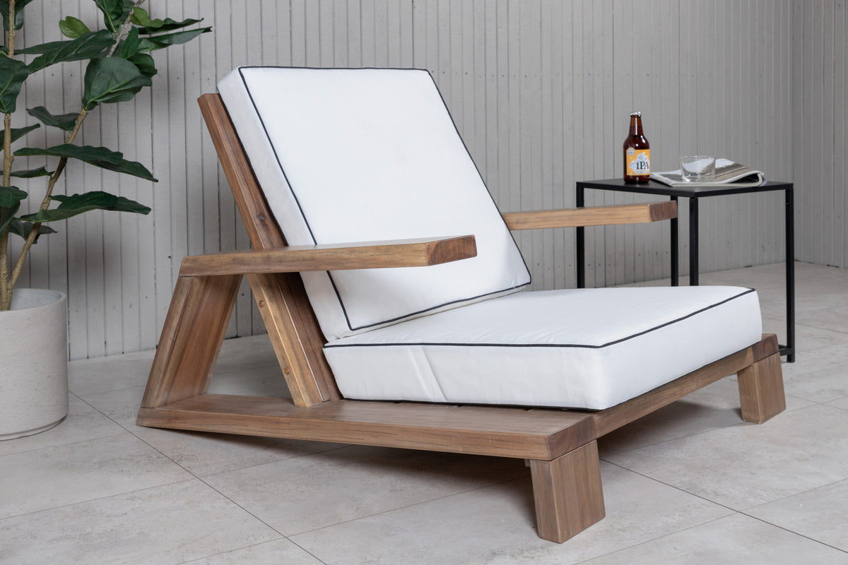 Daria Loungesessel Braun Outdoor