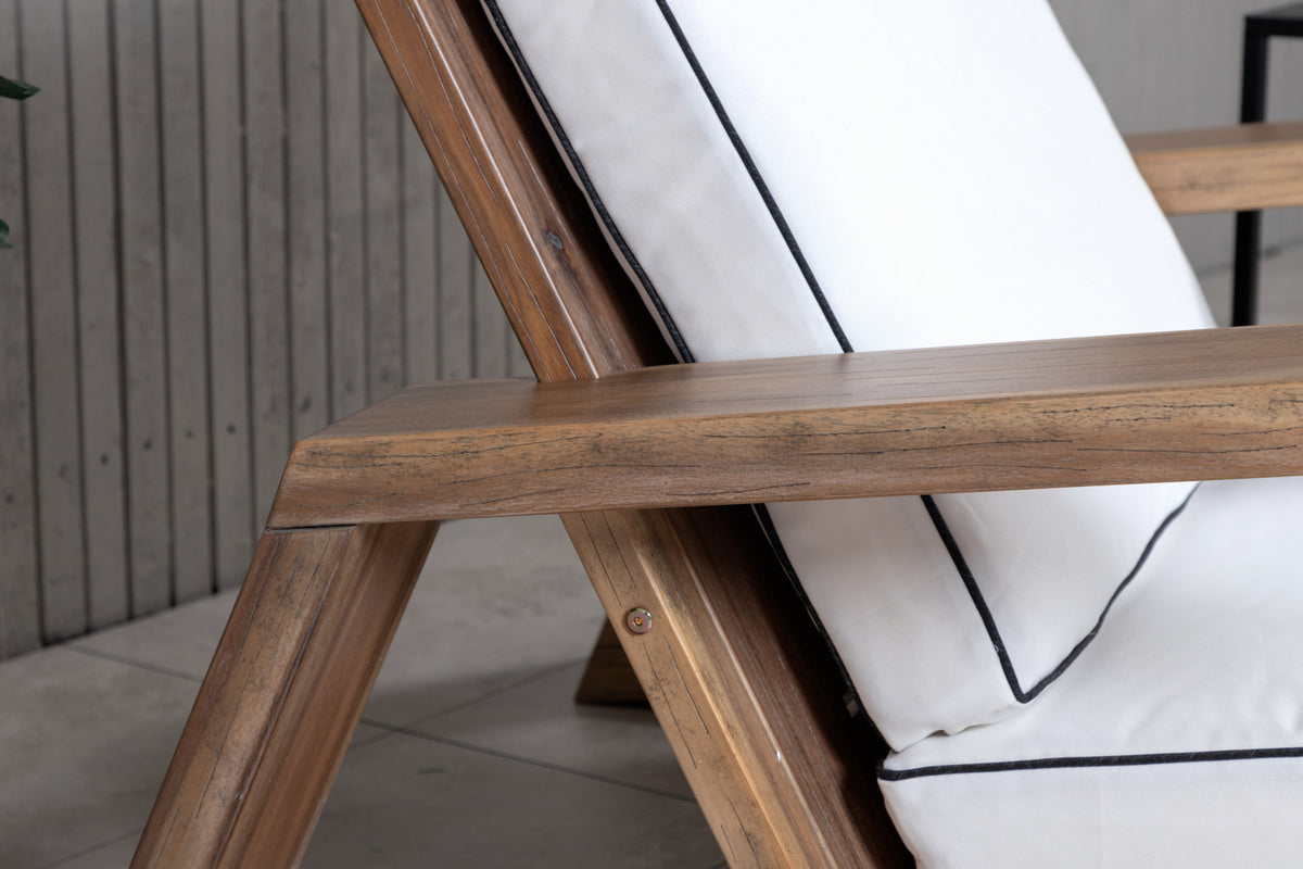 Daria Loungesessel Braun Outdoor