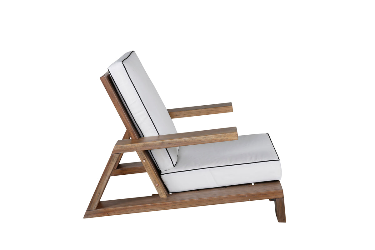 Daria Loungesessel Braun Outdoor