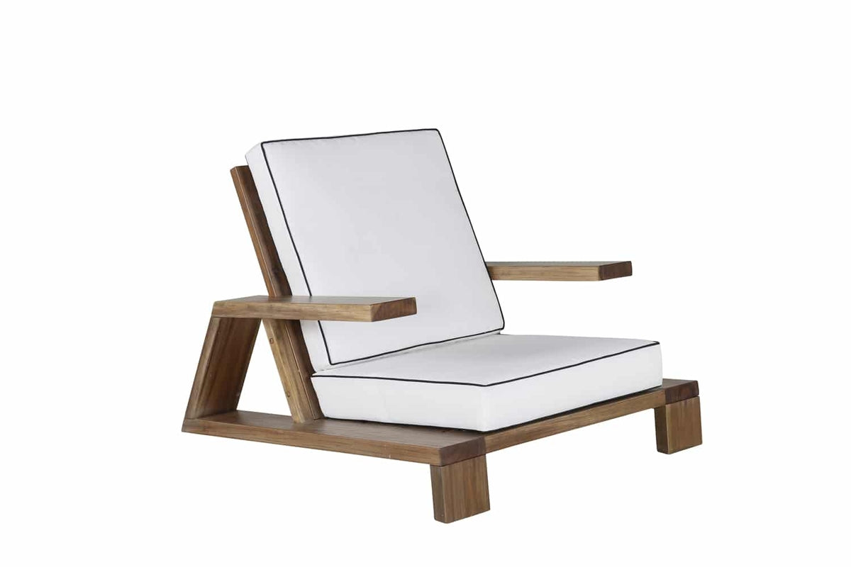 Daria Loungesessel Braun Outdoor