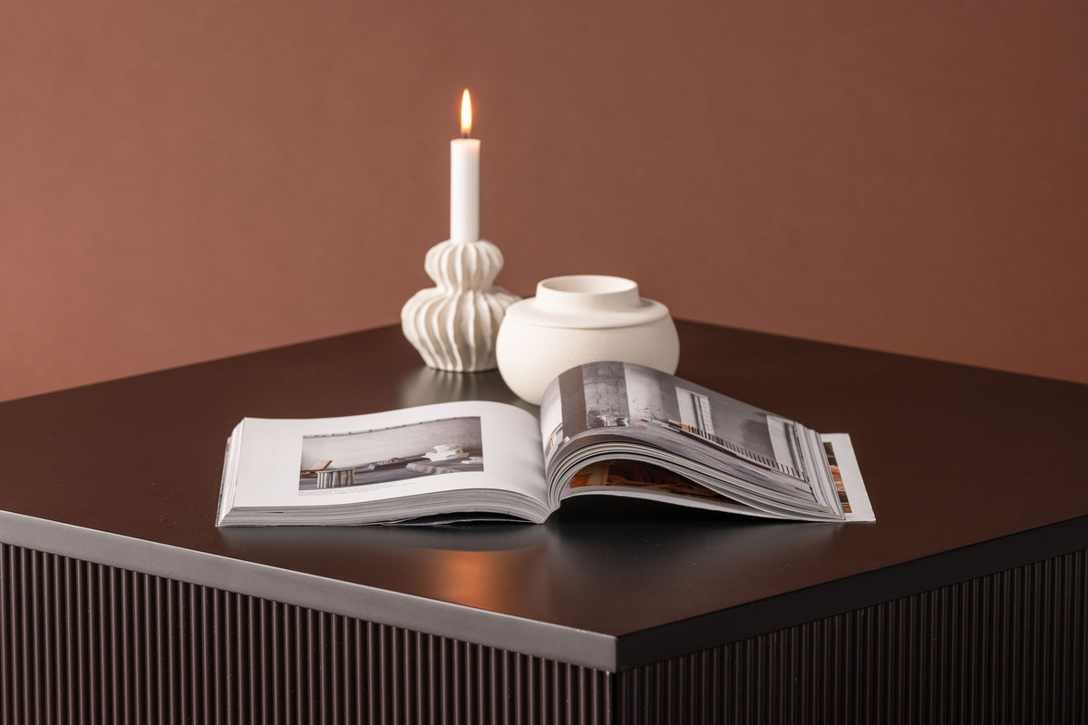 Lenox Couchtisch 90 x 90 Schwarz