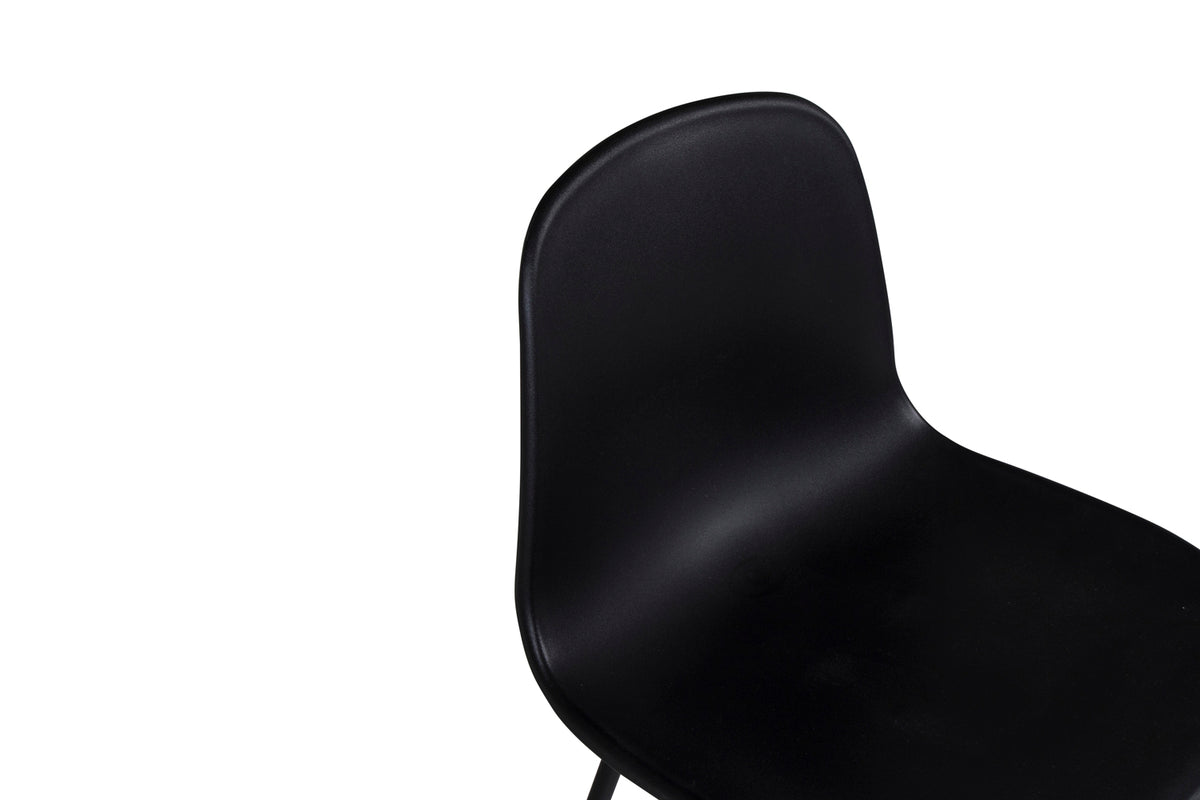 Arctic Esszimmerstuhl 2er-Pack Schwarz