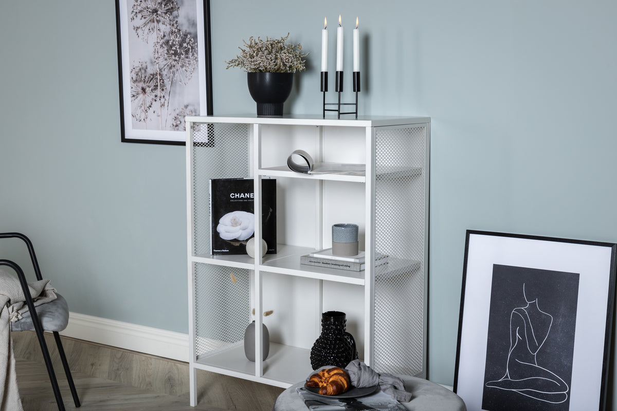 Misha Regal 40 x 110 x 80 Weiß