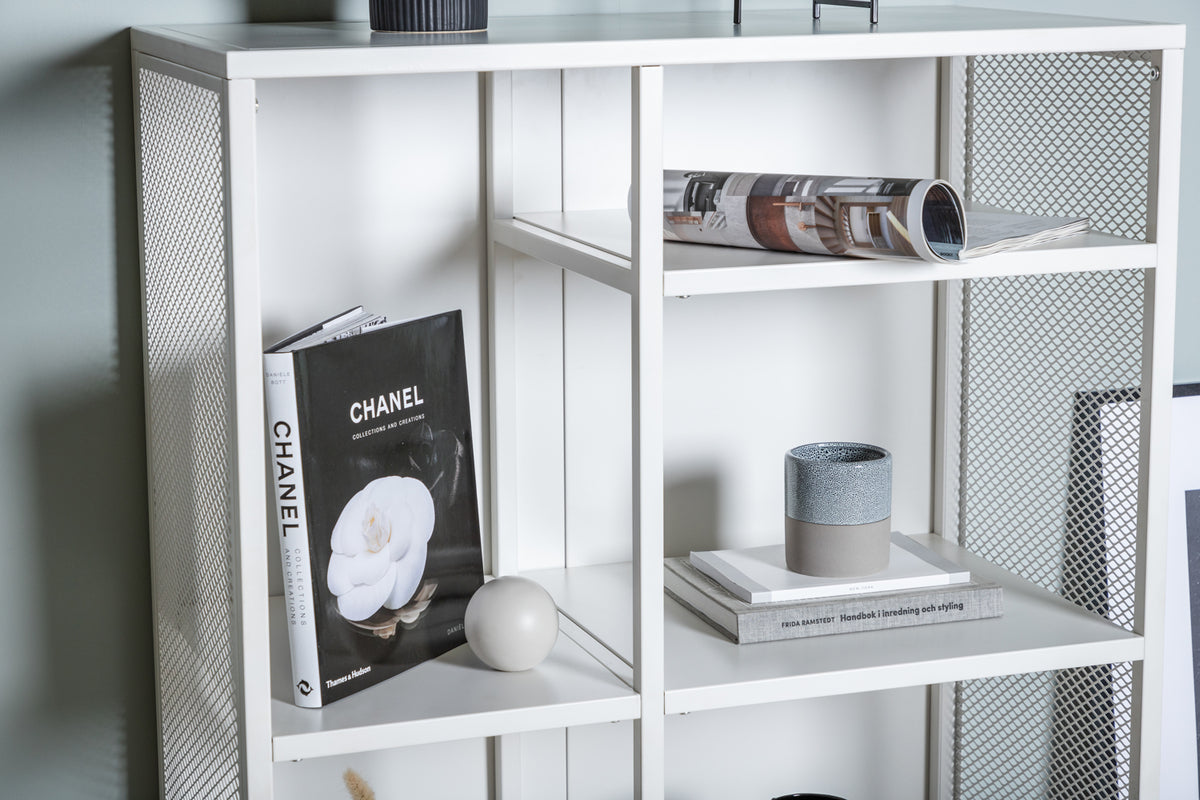 Misha Regal 40 x 110 x 80 Weiß