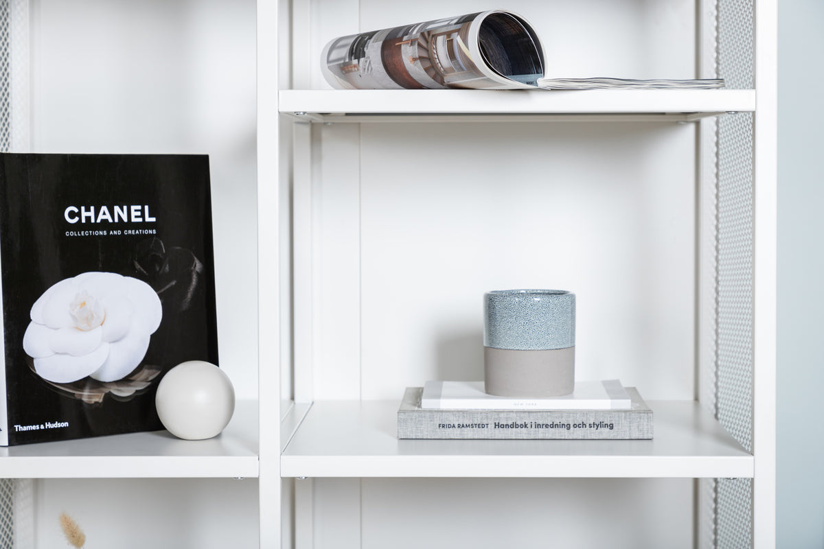 Misha Regal 40 x 110 x 80 Weiß