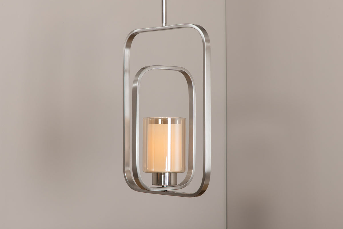 Aludra Pendelleuchte Silber