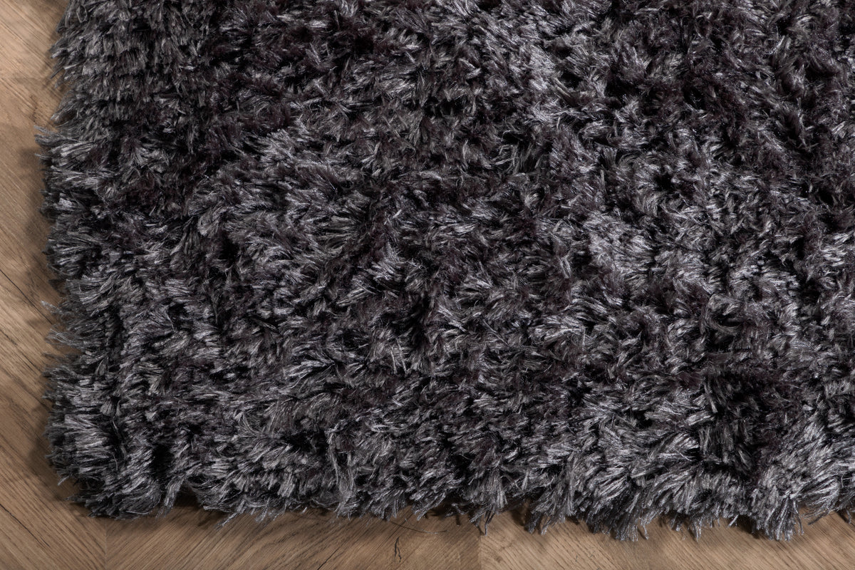 Natta Rechteckiger Teppich 230 x 160 Dunkelgrau