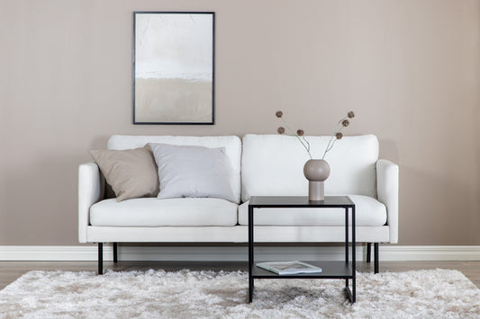 Zoom 2-Sitzer-Sofa Weiß