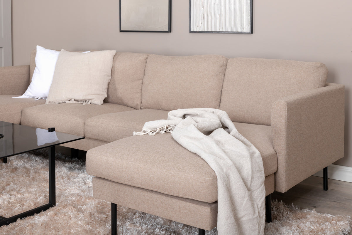Zoom Chaise Sofa Beige