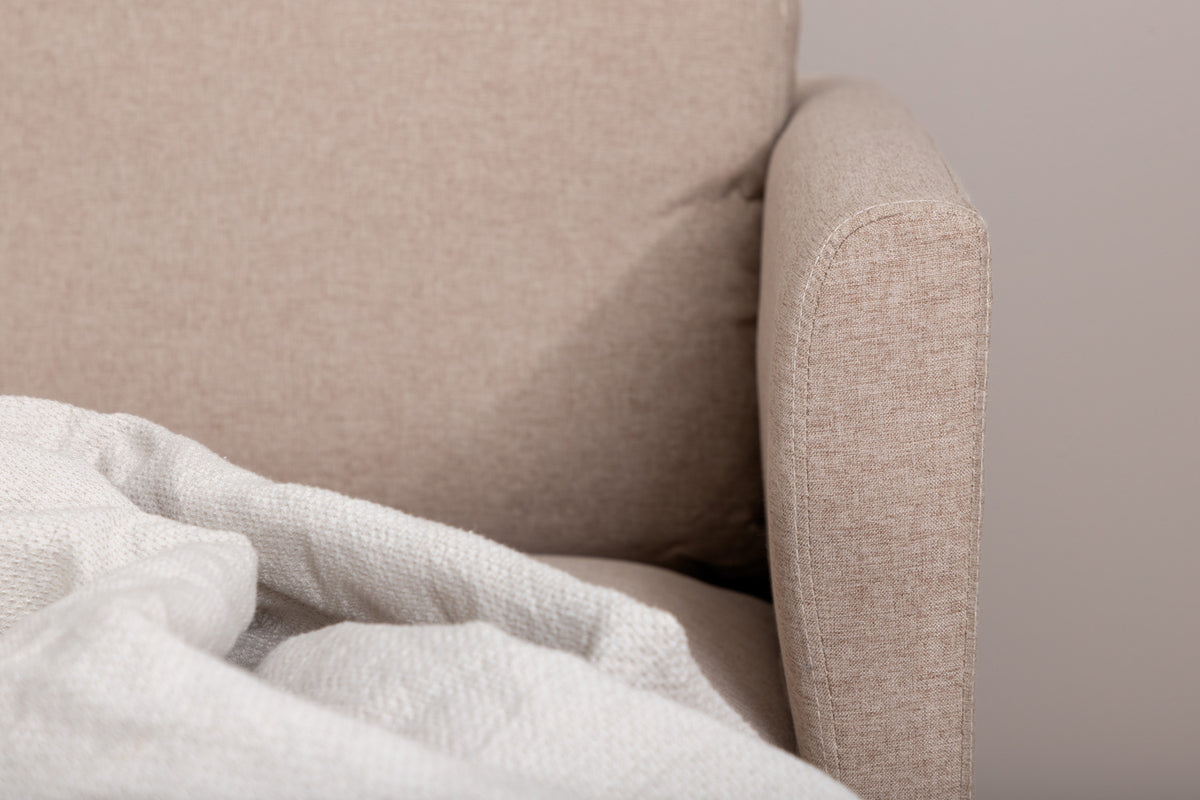 Zoom Chaise Sofa Beige