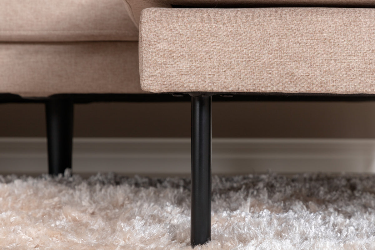 Zoom Chaise Sofa Beige