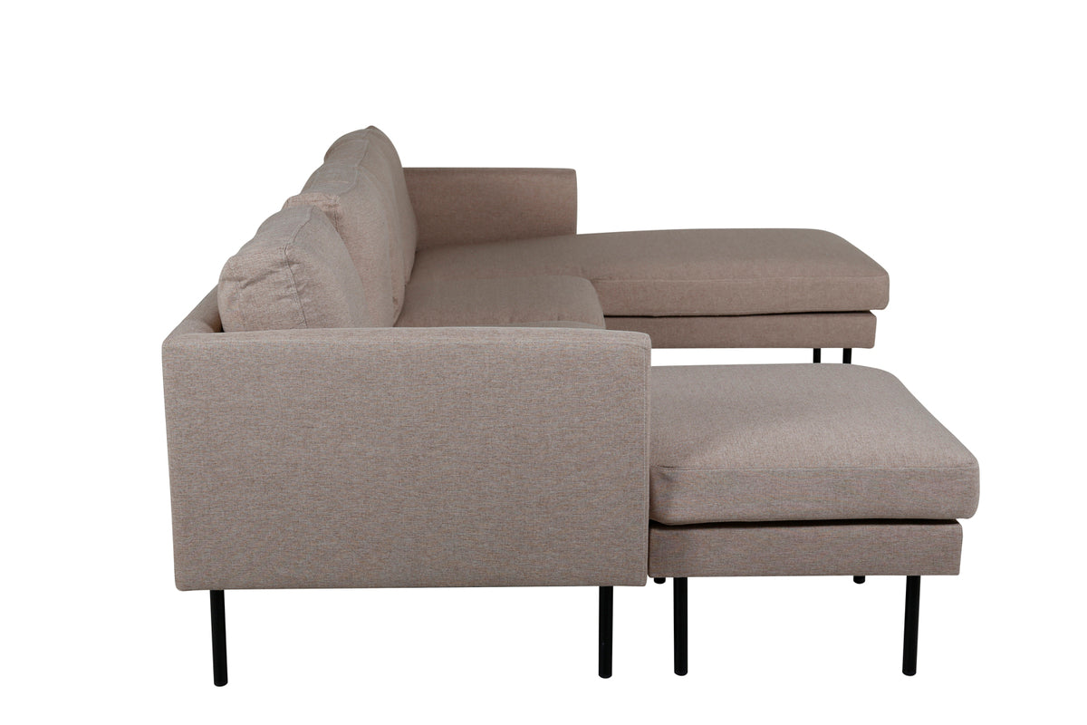 Zoom Chaise Sofa Beige