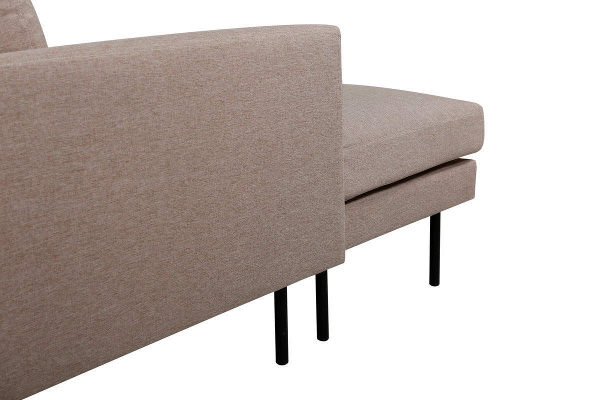Zoom Chaise Sofa Beige